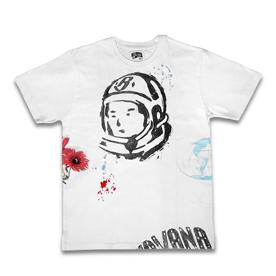 BILLIONAIRE BOYS CLUB Tシャツ -BB PAINTED BLISS T-SHIRTS / WHITE-