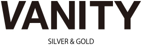 VANITY SILVER & GOLD ロゴ