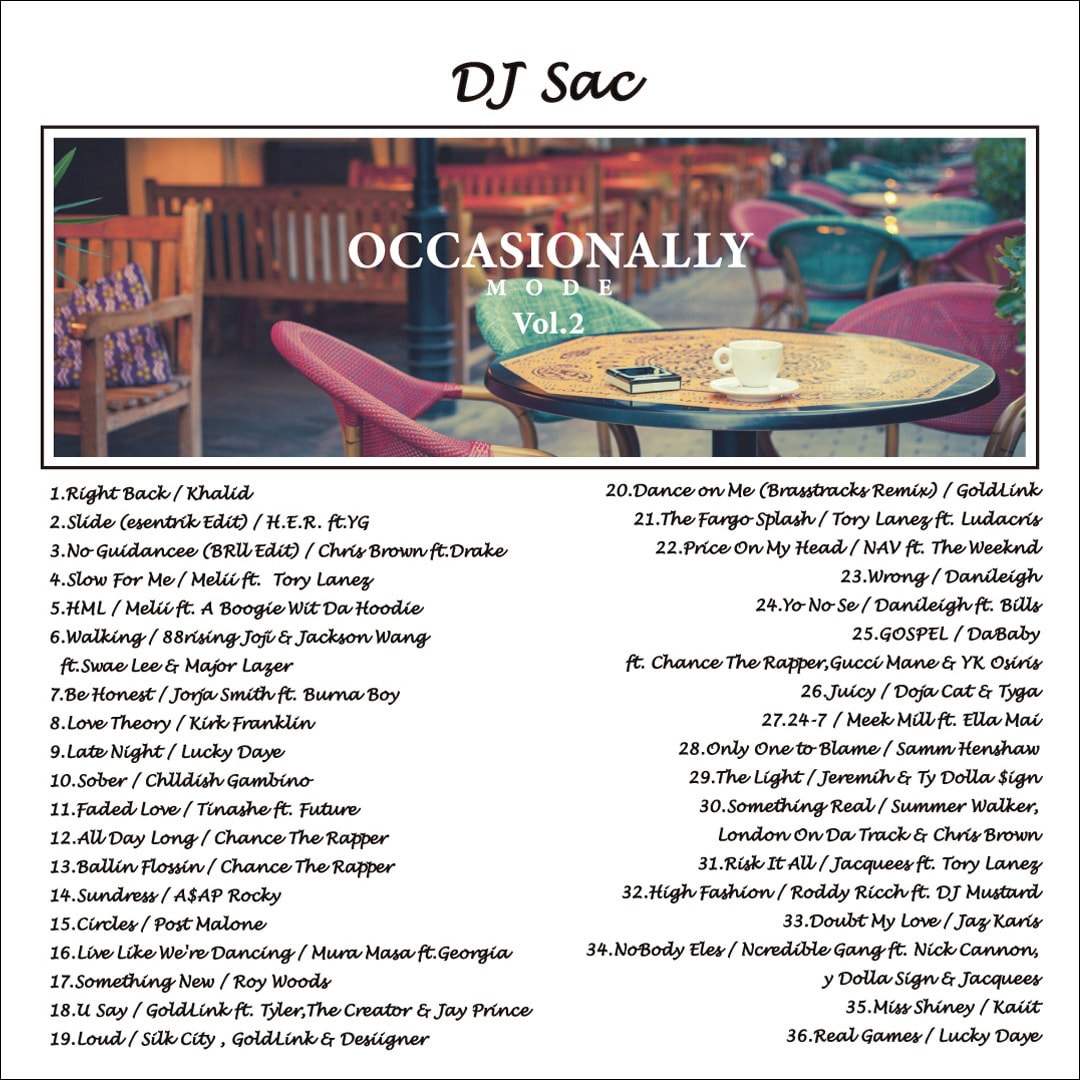 DJSAC / OCCASIONALLY MODE Vol.2