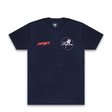 DIPSET U.S.A. Tシャツ -DIPKEES T-SHIRT / NAVY-