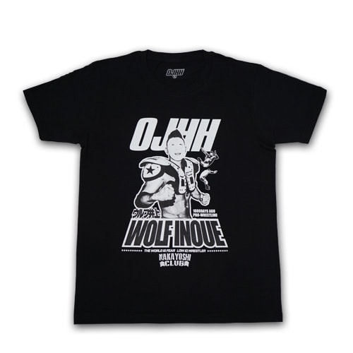 OJHHxウルフ井上 コラボTシャツ / BLACK-