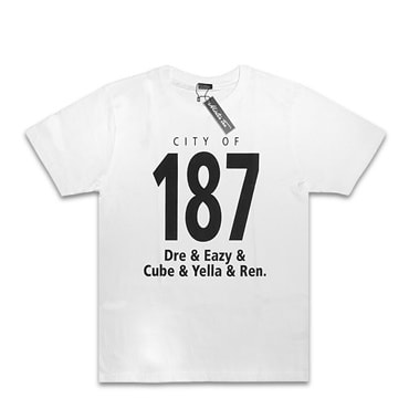MISTER TEE Tシャツ -187 TEE / WHITE-
