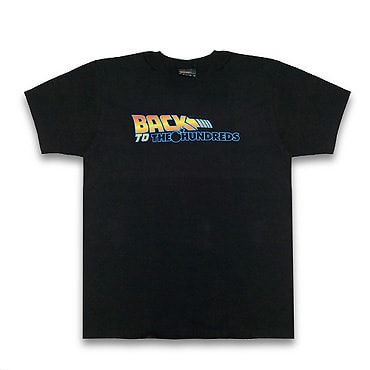 THE HUNDREDS×BACK TO THE FUTURE Tシャツ -Back to The hundreds T-shirt / BLACK-