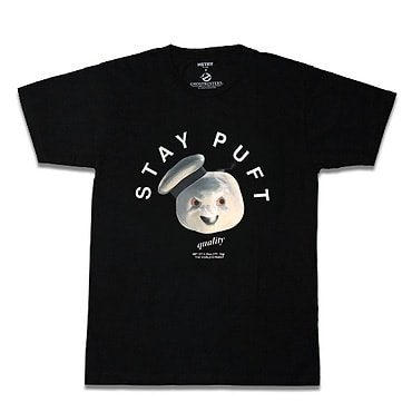 HSTRY x Ghostbusters Tシャツ -Stay Puft TEE / BLACK-
