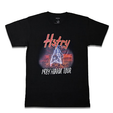 HSTRY x Ghostbusters Tシャツ -Horror Tour TEE / BLACK-