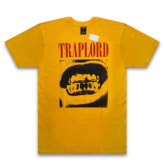 TRAP LORD Tシャツ -GRILLS S/S TEE / GOLD-