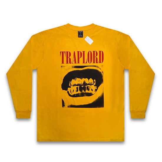 TRAP LORD ロンT -GRILLS L/S TEE / GOLD-