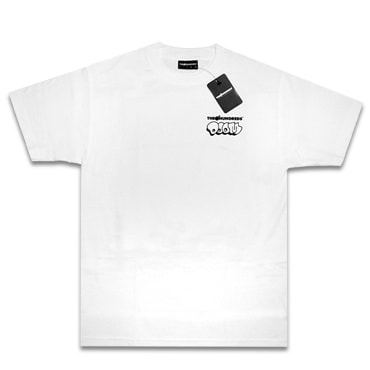 THE HUNDREDS×MF DOOM Tシャツ -MASK T-SHIRT / WHITE-