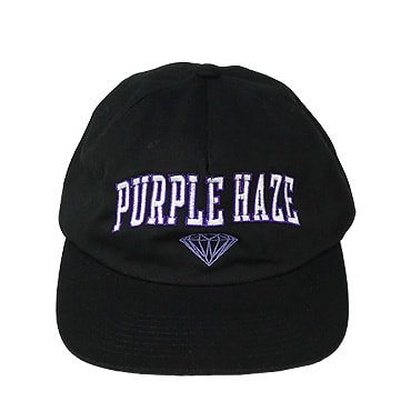 DIAMOND SUPPLY CO. × CAM'RON キャップ -CAM'RON Purple Haze Snapback/BLACK-