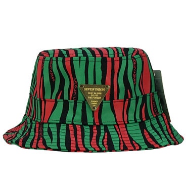 7UNION バケットハット -ANTHOLOGY BUCKET / GREEN&RED-