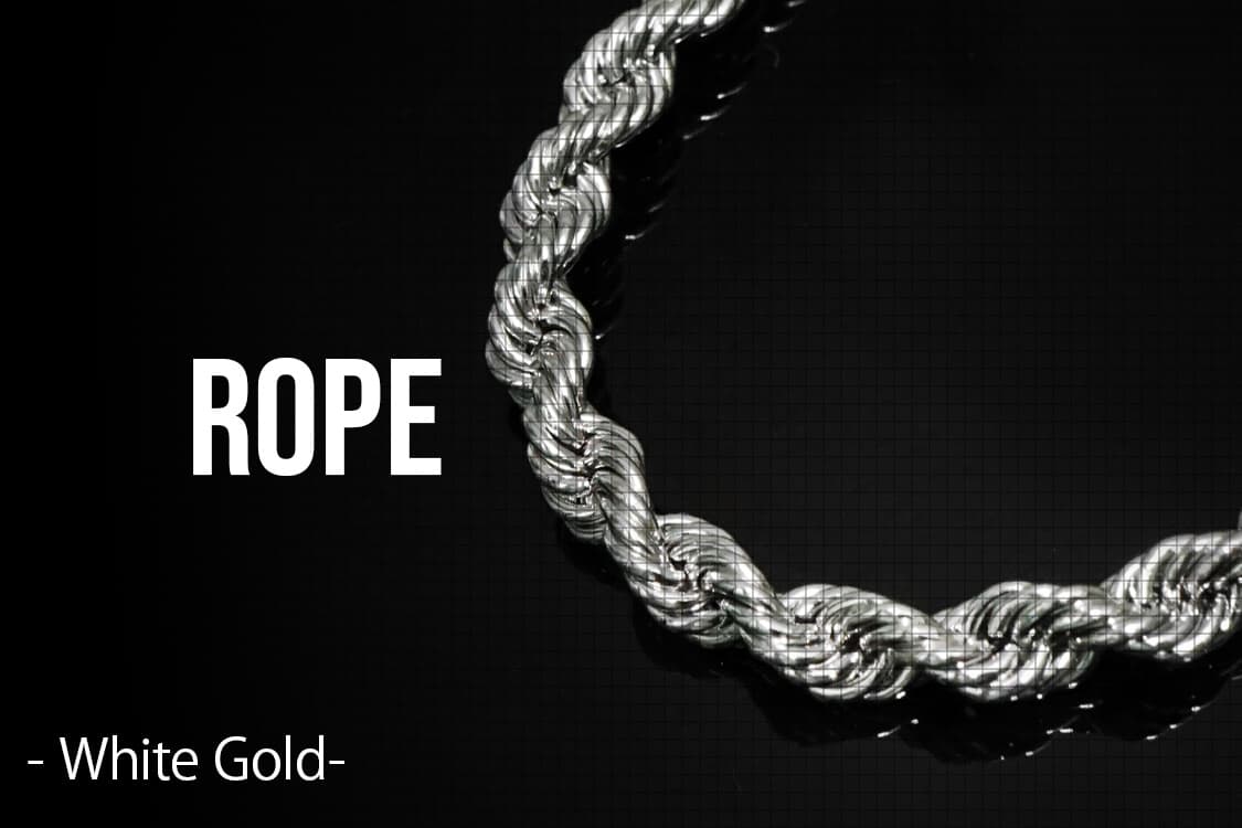 ROPE white gold
