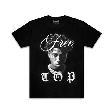 NEVER BROKE AGAIN Tシャツ - FREE TOP TEE / BLACK -