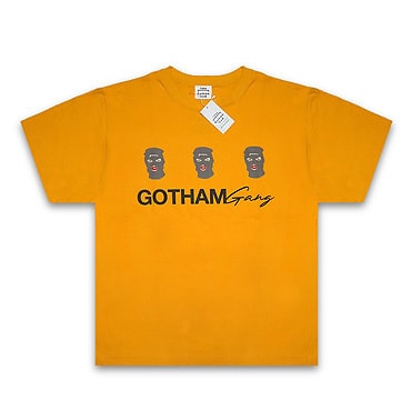 GOTHAM NYC Tシャツ -GANG-TS / GOLD-