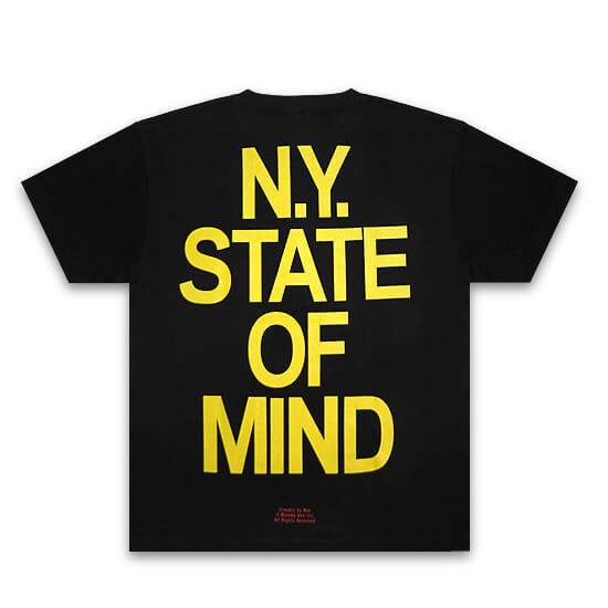 NAS Tシャツ -N.Y State Of Mind / BLACK-