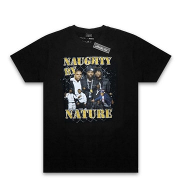 MISTER TEE Tシャツ -NAUGHTY BY NATURE 90'S TEE / BLACK-