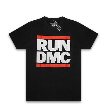 MISTER TEE Tシャツ -RUN DMC LOGO TEE / BLACK-