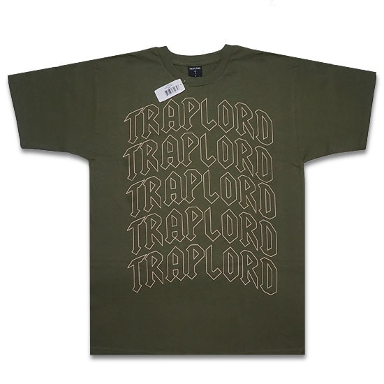 TRAP LORD Tシャツ TRAP LORD S/S TEE / MILITARY GREEN-