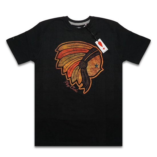 PLAY CLOTHS Tシャツ - THE CHIEF TEE / BLACK -