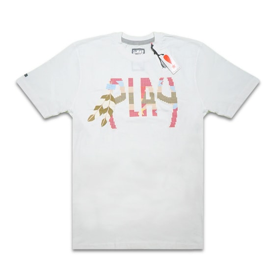 PLAY CLOTHS Tシャツ - BEADED TEE / WHITE -