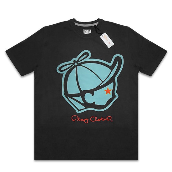 PLAY CLOTHS Tシャツ - FACE TIME TEE / BLACK -