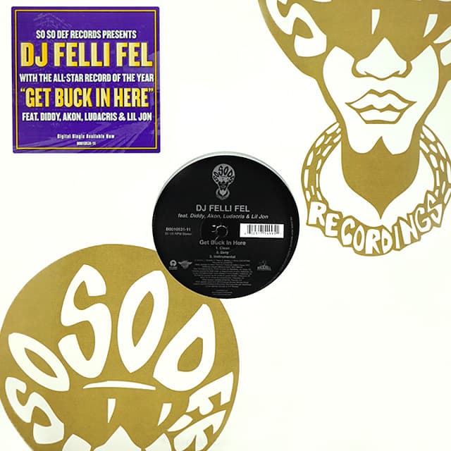 DJ Felli Fel Feat. Diddy, Akon, Ludacris & Lil Jon // Get Buck In Here