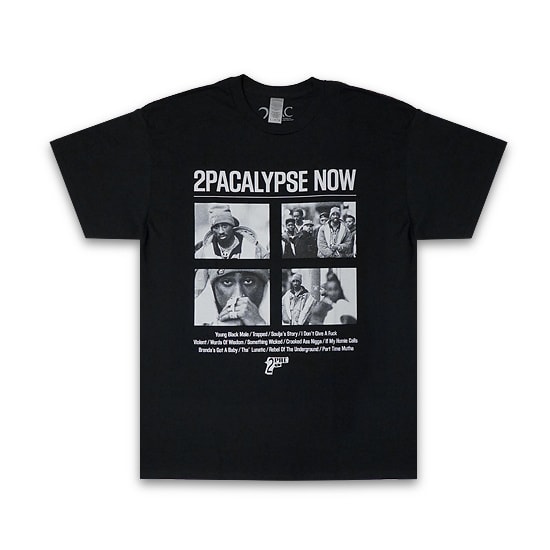 2PAC Tシャツ -2PACALYPSE NOW T/ BLACK-