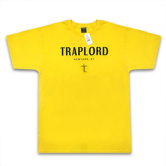TRAP LORD Tシャツ -KNIT S/S TEE /YELLOW-