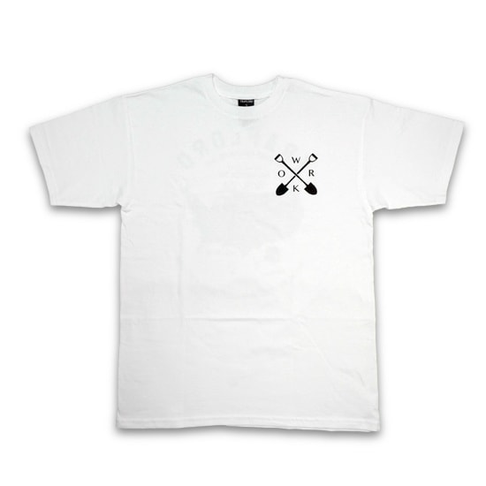 TRAP LORD Tシャツ - WORK S/S TEE / WHITE -