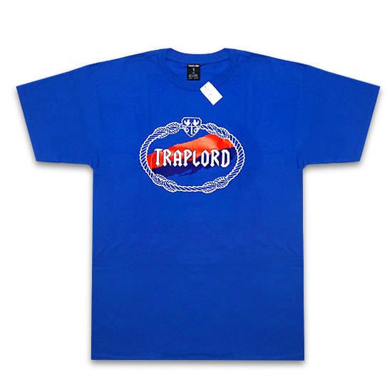 TRAP LORD Tシャツ - PLEDGE S/S TEE / BLUE -