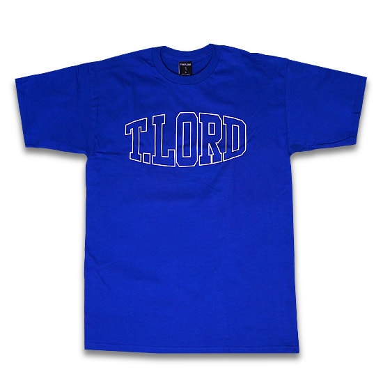 TRAP LORD Tシャツ -KNIT CREW S/S TEE / BLUE -
